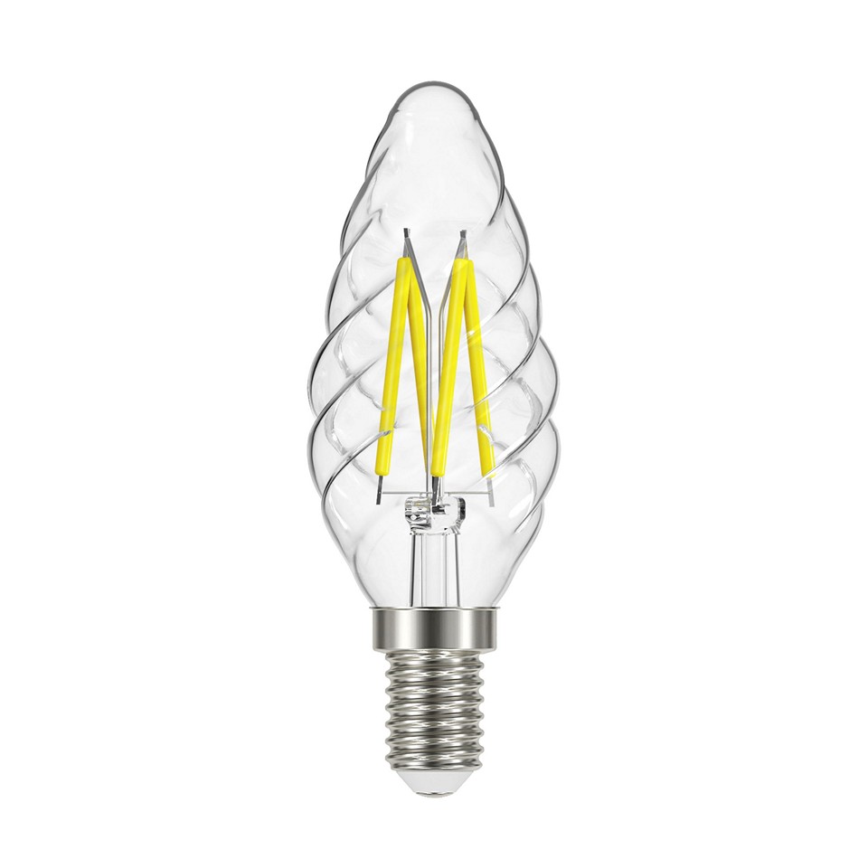 Airam LED Kron Filament 4W E14 2700K 470lm Vriden