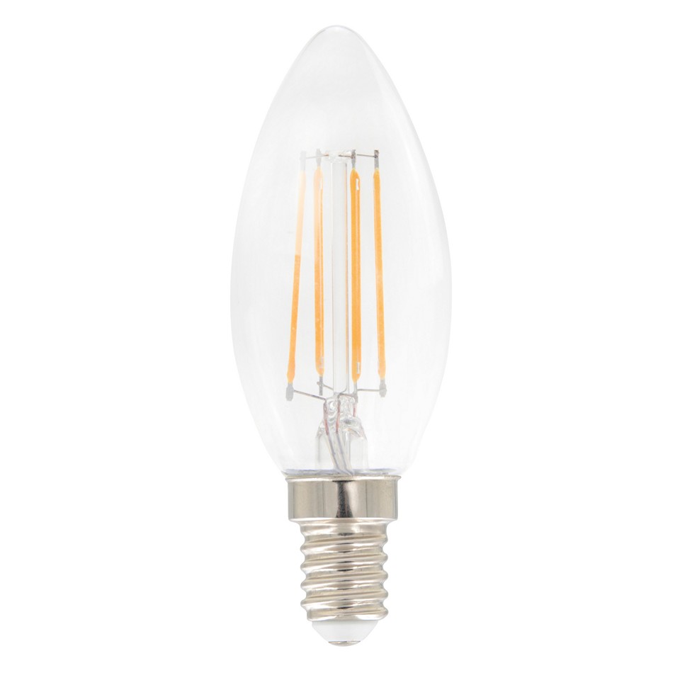 Airam Filament LED 3-step dim Kron E14 4,5W 2700K 470lm