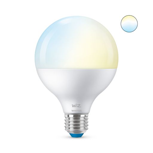 WiZ LED White Glob 95 11W (75W) E27 1055lm 2700-6500K WiFi