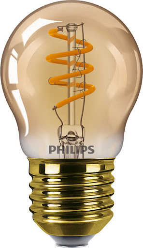 Philips LED Flame Klot 2,6W (15W) E27 136lm 1800K Dim