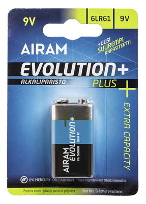 Airam Evolution Plus 6LR61 1st/blister