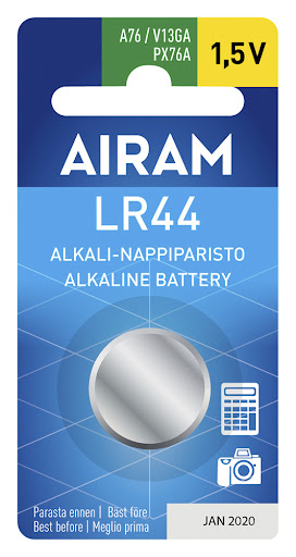 Airam LR44 batteri