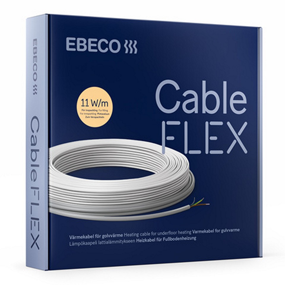 Ebeco Cableflex 200W 18,5m 1,3-2,7m²