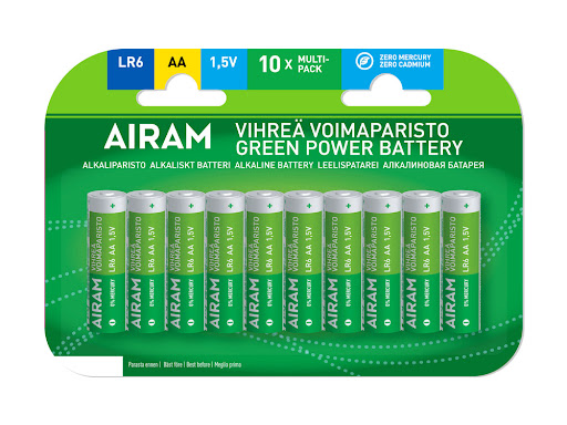 Airam Powerbatteri AA LR6 10-pack