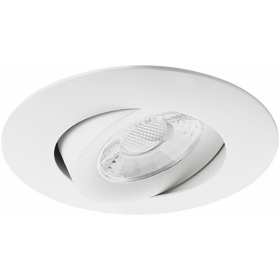 Malmbergs Troi LED-downlight 3,15W 350mA 410lm 2700K Vit