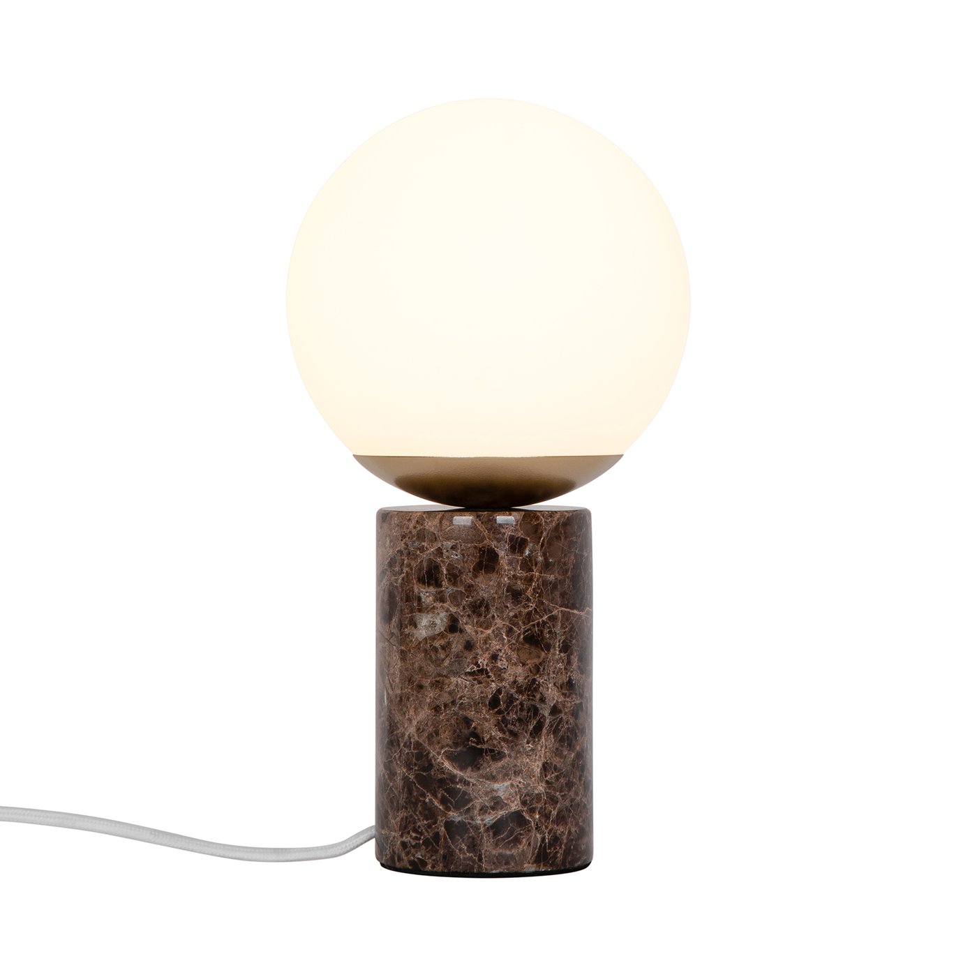 Nordlux Lilly Marble Bordslampa Brun