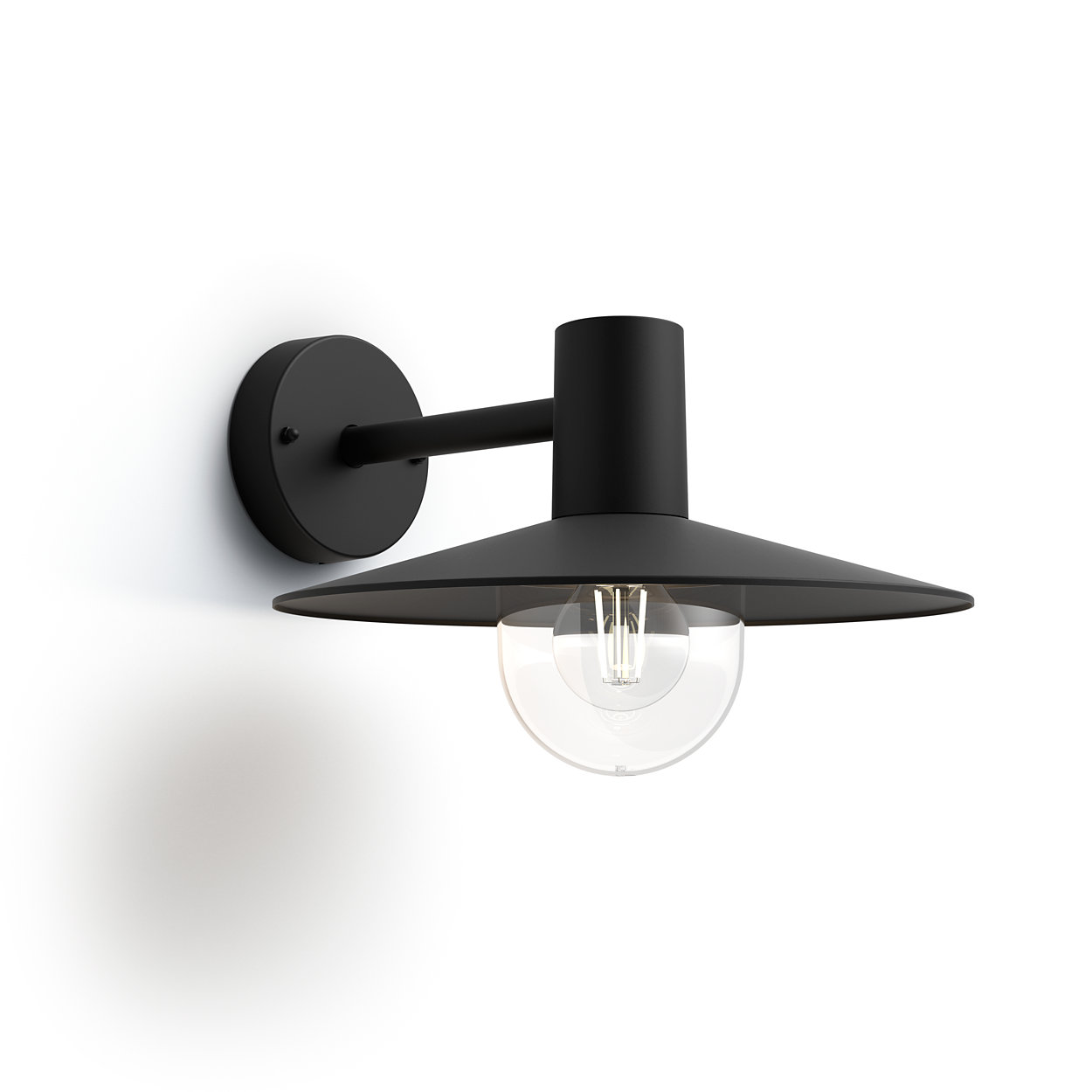 Philips myGarden Skua Vägglampa Svart