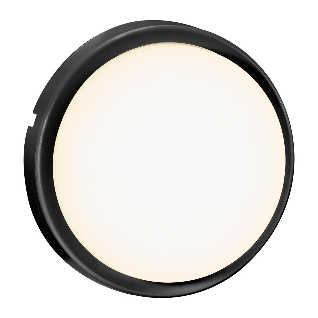 Nordlux Cuba Bright Round Vägglampa LED Svart