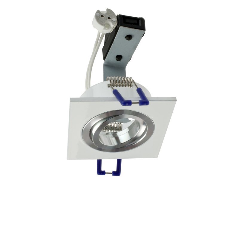 D-13601W Spotlight Fyrkantig MR11 Vit (70x70mm)