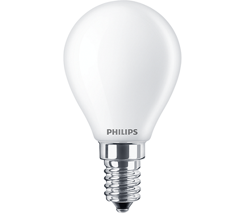 Philips LED Frostad Klot 4,3W (40W) E14 470lm 2700K ND 2-pac