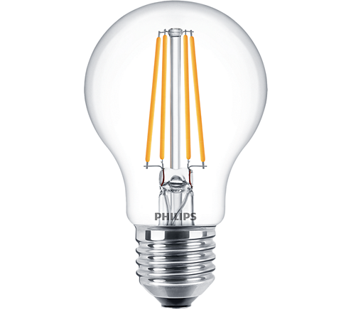 Philips LED Filament 7W (60W) E27 806lm 2700K ND 3-pack