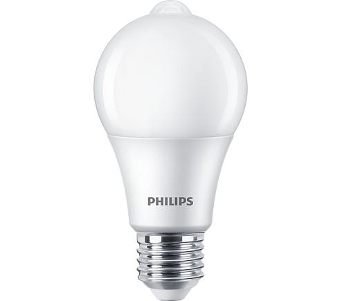 Philips LED Sensor A60 8W (60W) E27 806lm 2700K ND