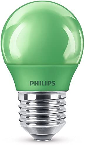 Philips LED Color Klot P45 3,1W (25W) E27 Grön