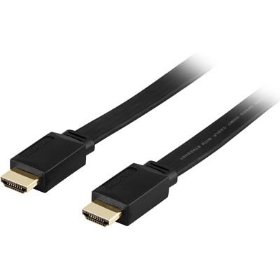 Deltaco HDMI-1015F v1.4 1,5m Svart