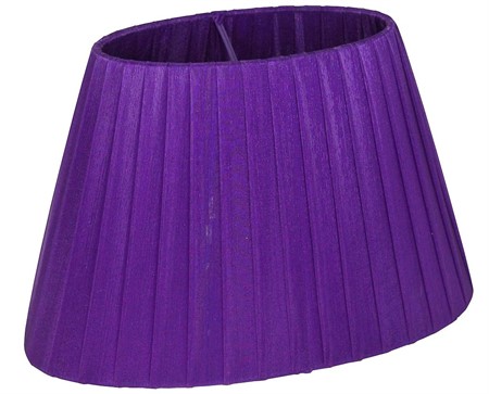 Oriva Lampskärm Organza 22cm Oval Lila