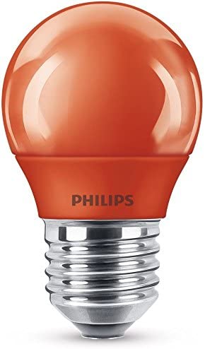 Philips LED Color Klot P45 3,1W (25W) E27 Röd