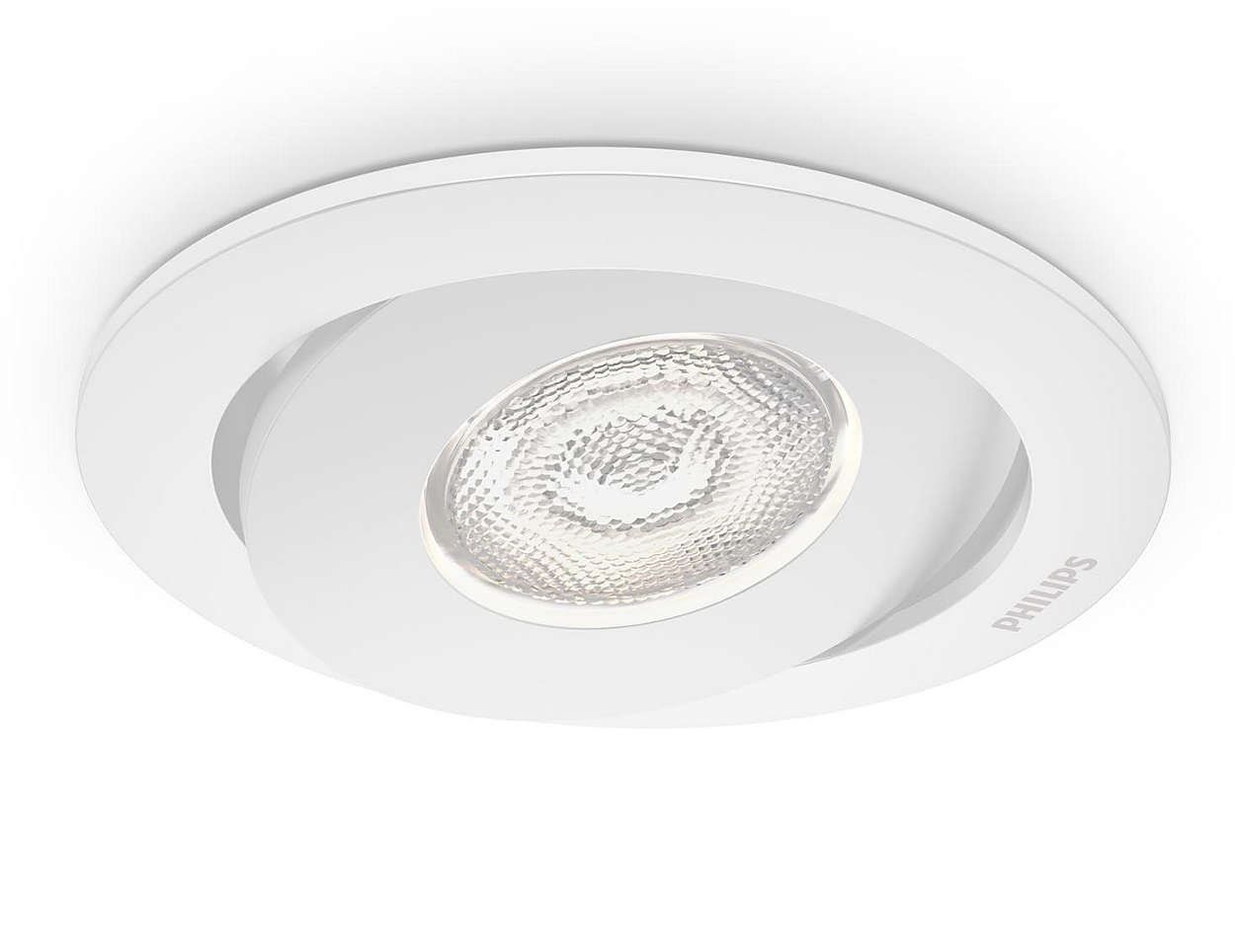 Philips myLiving Asterope LED Downlight 4,5W Vit